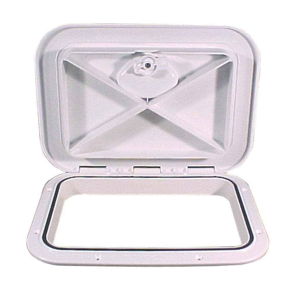 Beckson Marine Beckson 11x15" Flush Hatch Vertical or Horizontal - White Marine Hardware