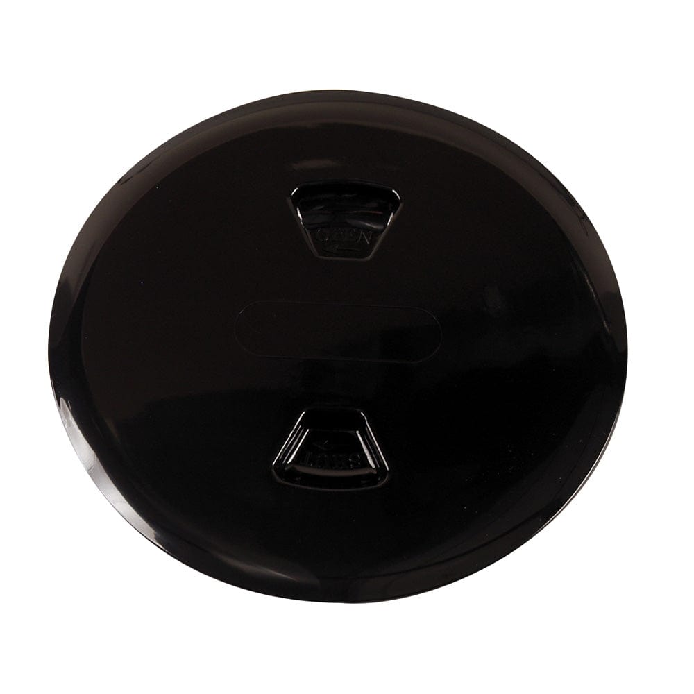 Beckson Marine Beckson 5" Twist-Out Deck Plate - Black Marine Hardware