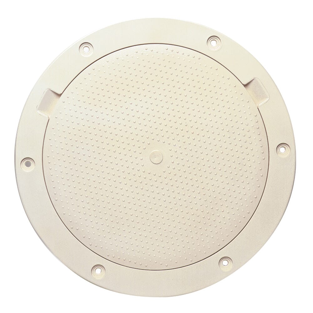 Beckson Marine Beckson 8" Non-Skid Pry-Out Deck Plate - Beige Marine Hardware