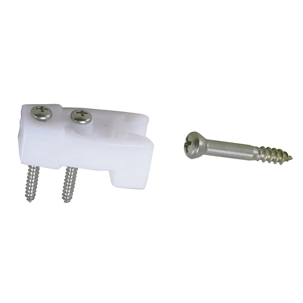 Perko Perko Door Catches - White Nylon/Stainless - Pair Marine Hardware