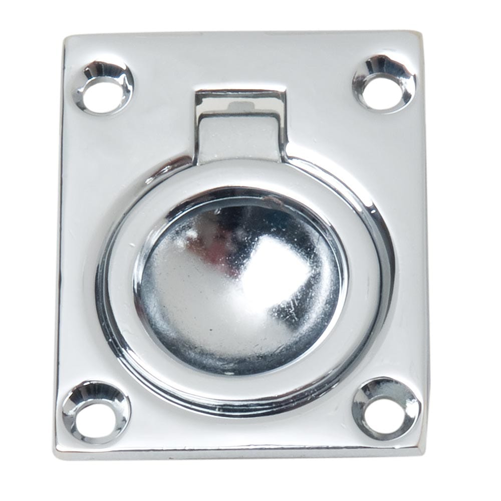 Perko Perko Flush Ring Pull - Chrome Plated Zinc Marine Hardware