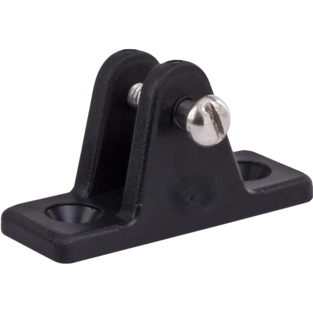 Sea-Dog Sea-Dog Nylon Angled Deck Hinge - Black Marine Hardware