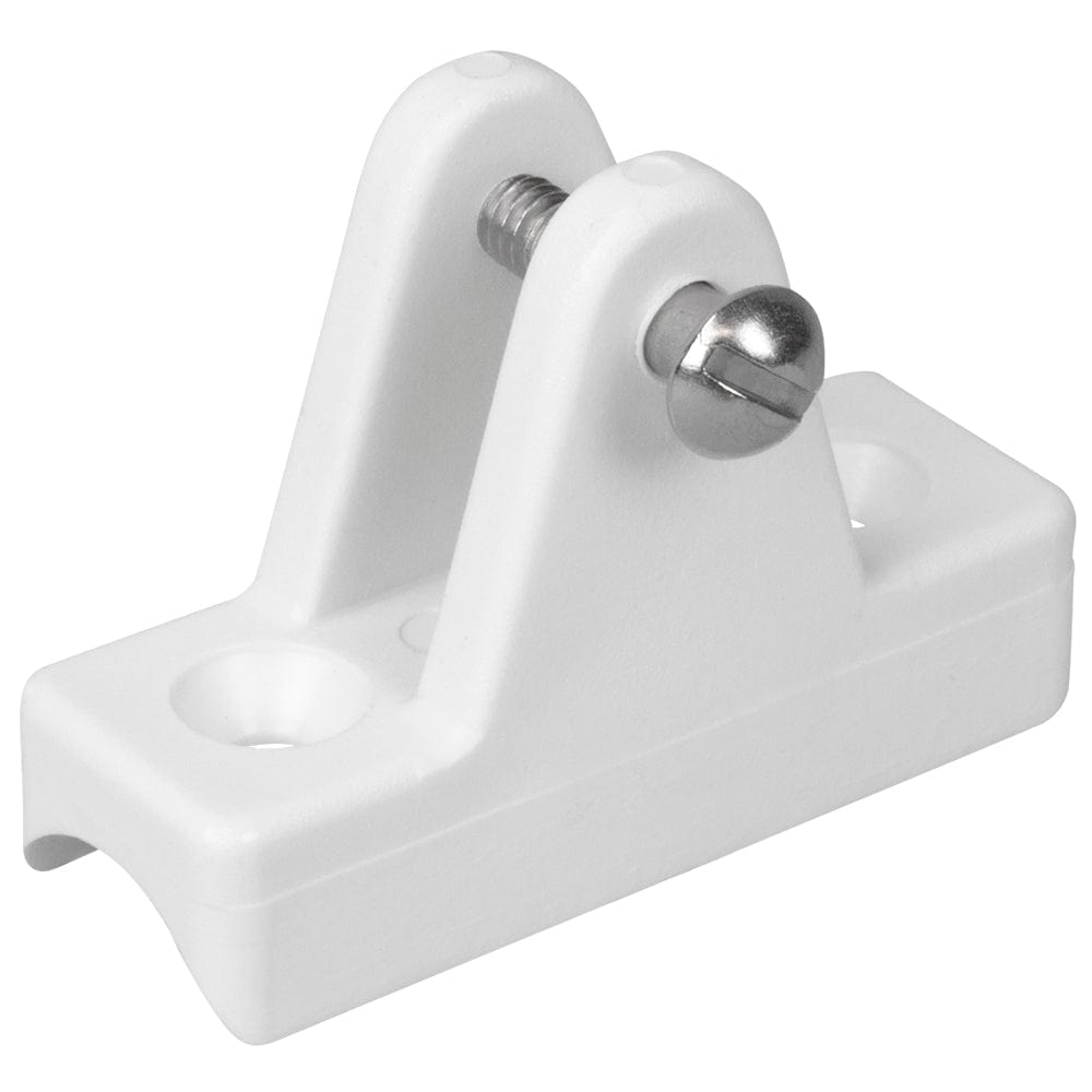 Sea-Dog Sea-Dog Nylon Concave Deck Hinge - White Marine Hardware