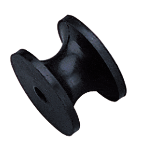 Sea-Dog Sea-Dog Replacement Short Bow Roller - Natural Rubber/Brass Insert Marine Hardware