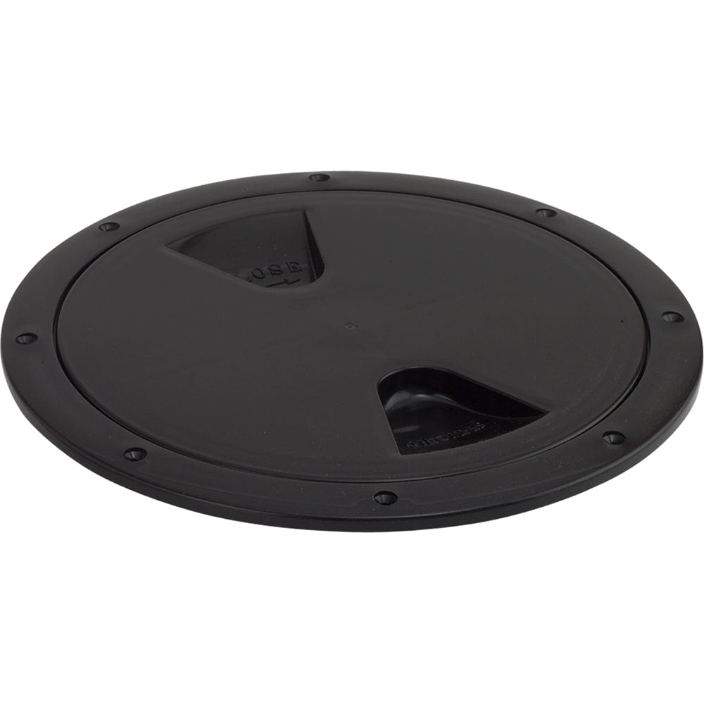 Sea-Dog Sea-Dog Screw-Out Deck Plate - Black - 4" Marine Hardware