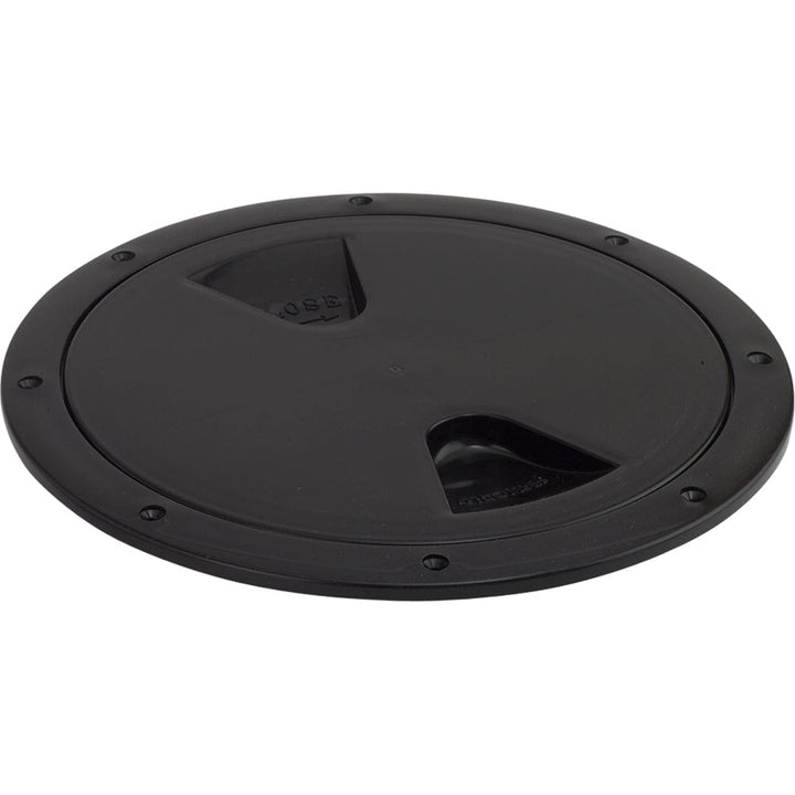 Sea-Dog Sea-Dog Screw-Out Deck Plate - Black - 5" Marine Hardware