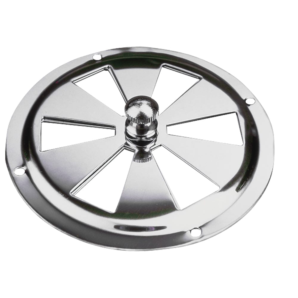 Sea-Dog Sea-Dog Stainless Steel Butterfly Vent - Center Knob - 4" Marine Hardware