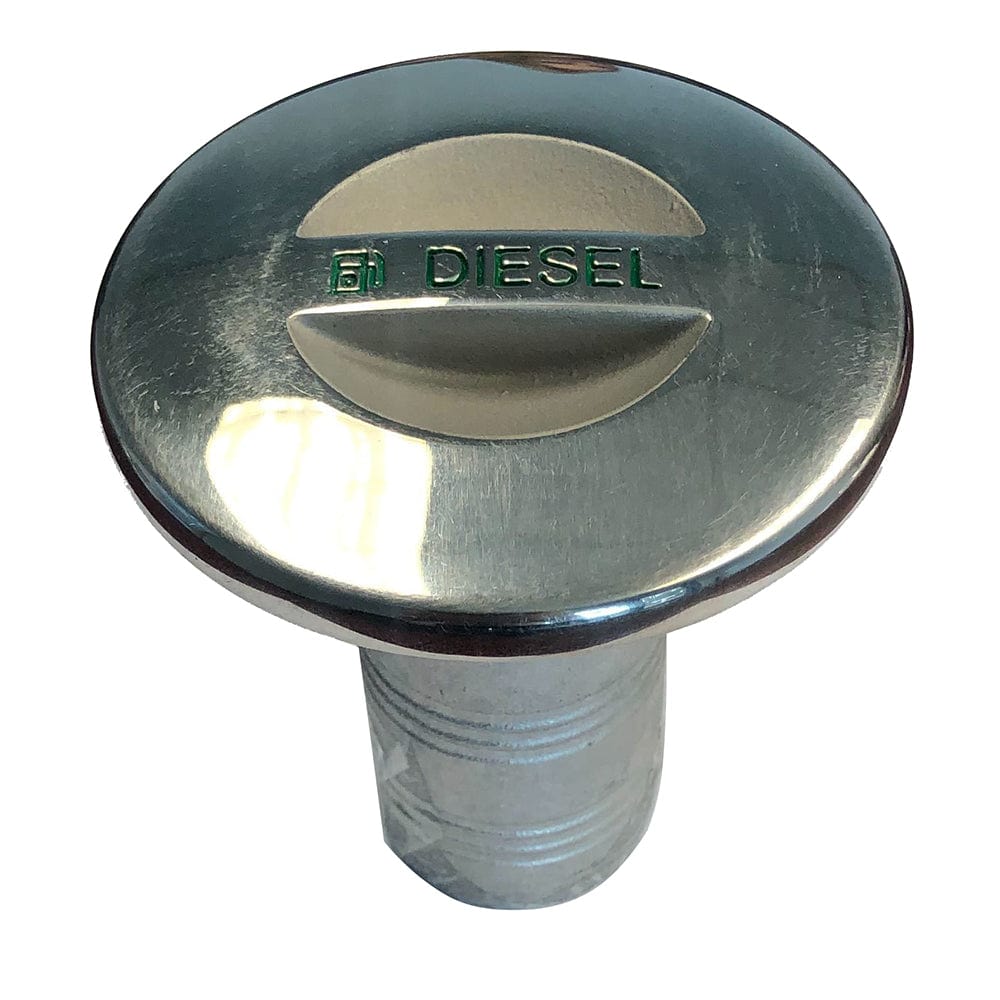 Sea-Dog Sea-Dog Stainless Steel Key Free Hose Deck Fill Fits 1-1/2" Hose - Diesel Marine Hardware