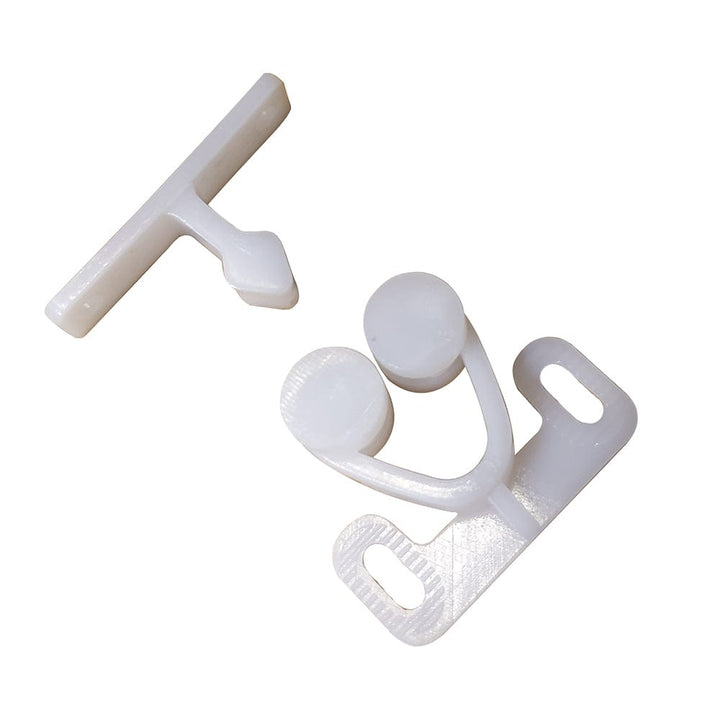Sea-Dog Sea-Dog Twin Roller Door Catch - White Marine Hardware