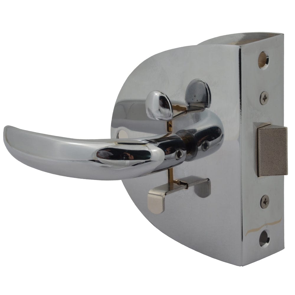 Southco Southco Compact Swing Door Latch - Chrome - Non-Locking Marine Hardware
