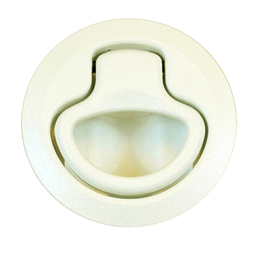 Southco Southco Flush Plastic Pull Latch - Pull To Open - Non Locking - Beige Marine Hardware