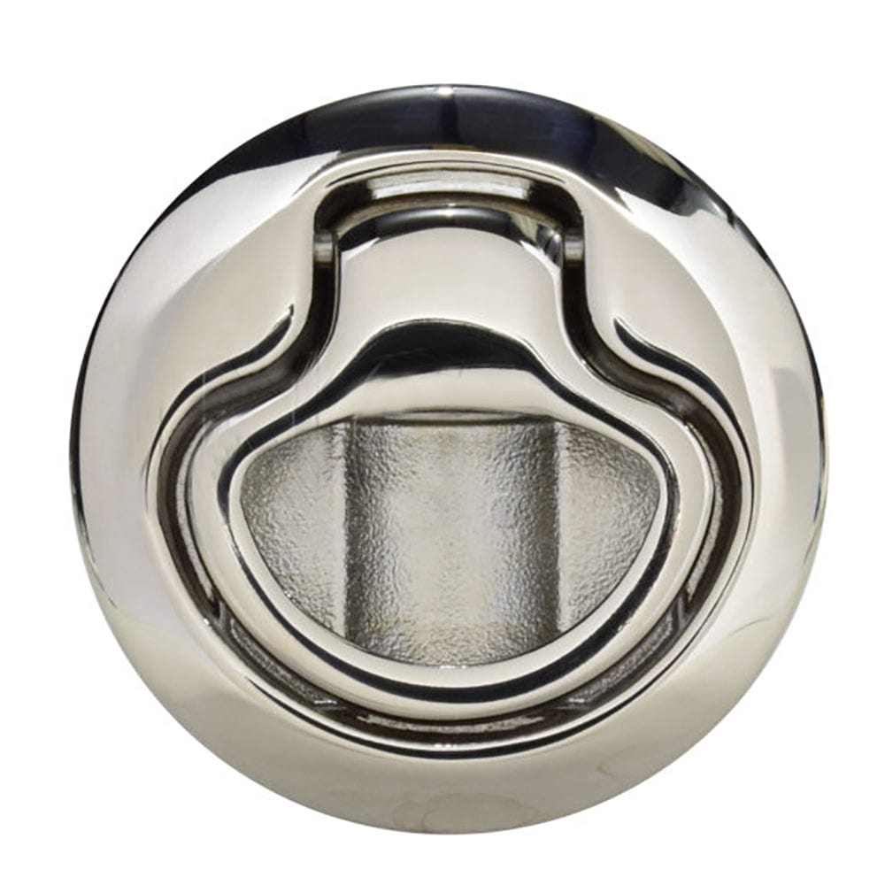 Southco Southco Flush Pull Latch Pull to Open - Non-Locking - Polished Stainless Steel Marine Hardware