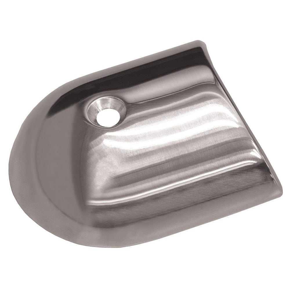 TACO Marine TACO Polished Stainless Steel 2-19/64’’ Rub Rail End Cap Marine Hardware