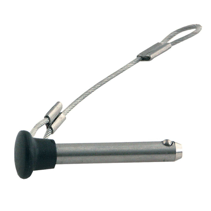 TACO Marine TACO Stainless Steel Pin & Lanyard w/Plastic Knob Marine Hardware