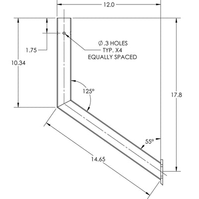 TACO Marine TACO Stainless Steel Table Column Marine Hardware