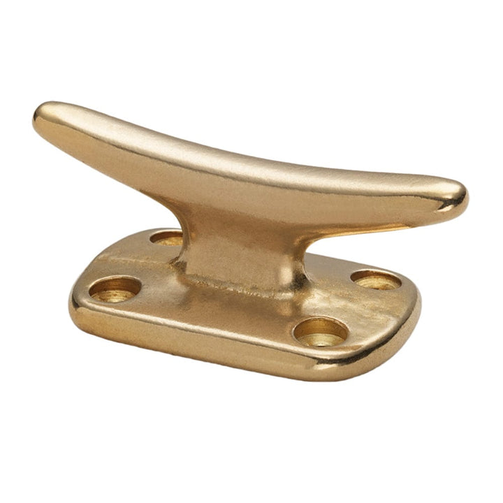 Whitecap Whitecap Fender Cleat - Polished Brass - 2" Marine Hardware