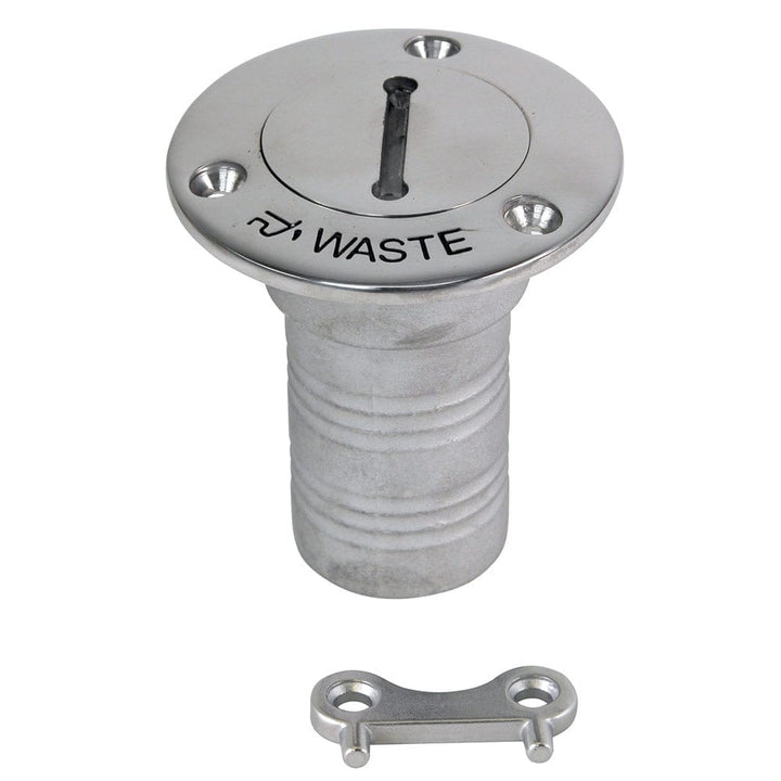 Whitecap Whitecap Hose Deck Fill - 1-1/2" Hose Waste Marine Hardware