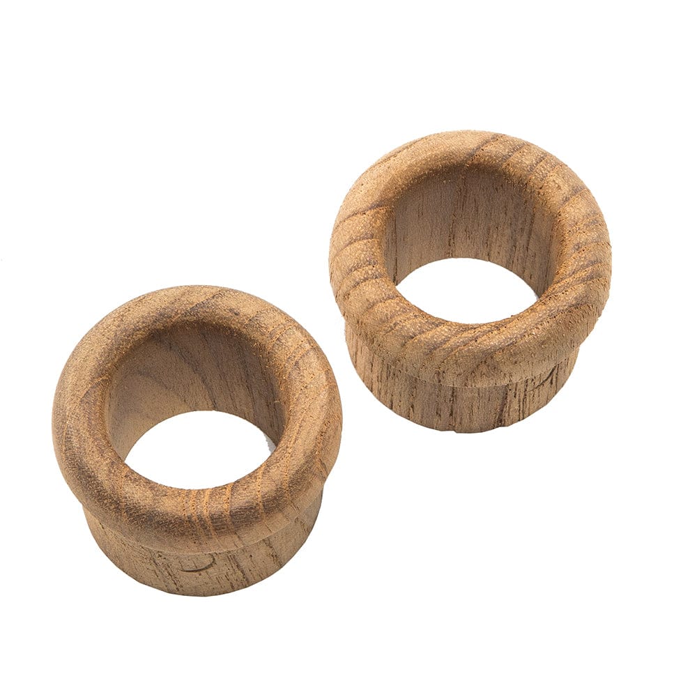 Whitecap Whitecap Teak Finger Pull - 5/8" Barrel Length - 2 Pack Marine Hardware