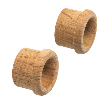 Whitecap Whitecap Teak Finger Pull - 5/8" Barrel Length - 2 Pack Marine Hardware