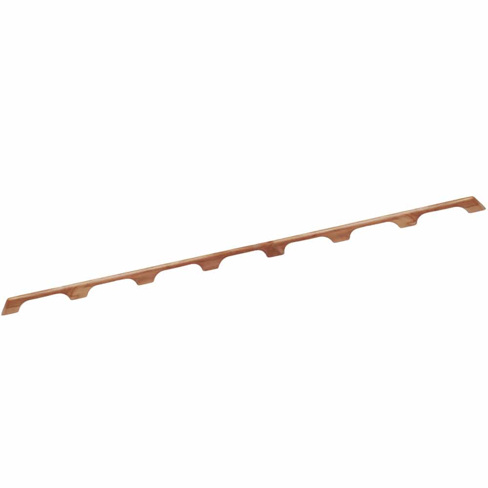 Whitecap Whitecap Teak Handrail - 7 Loops - 73"L Marine Hardware