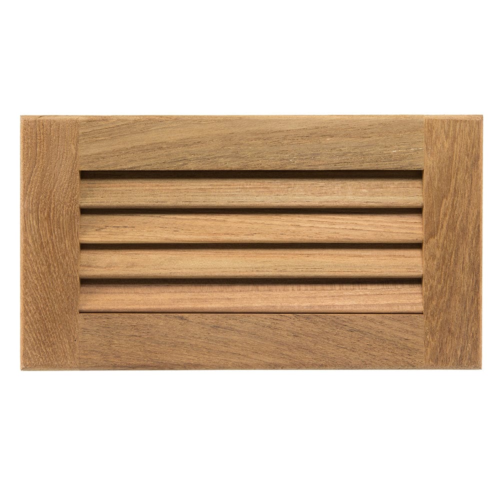 Whitecap Whitecap Teak Louvered Insert - 6-3/8" x 11-3/16" x 3/4" Marine Hardware