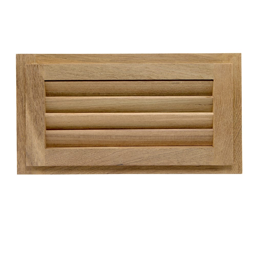 Whitecap Whitecap Teak Louvered Insert - 6-3/8" x 11-3/16" x 3/4" Marine Hardware