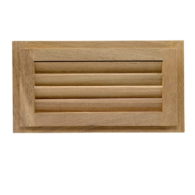 Whitecap Whitecap Teak Louvered Insert - 6-3/8" x 11-3/16" x 3/4" Marine Hardware