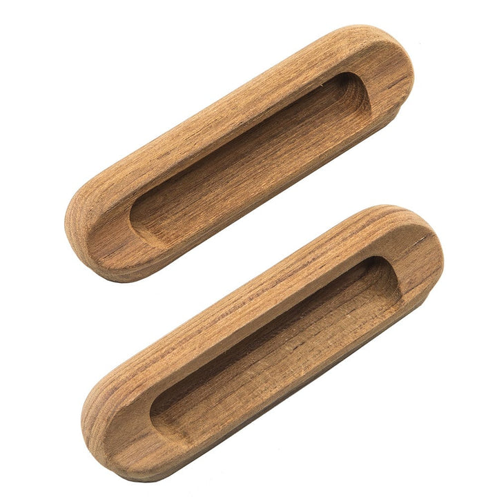 Whitecap Whitecap Teak Oblong Drawer Pull - 4-1/16"L - 2 Pack Marine Hardware