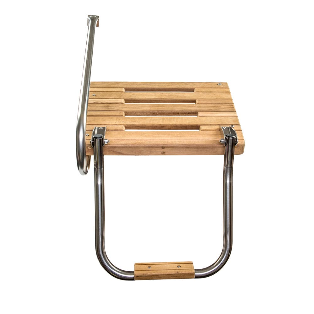 Whitecap Whitecap Teak Swim Platform w/Ladder f/Outboard Motors Marine Hardware