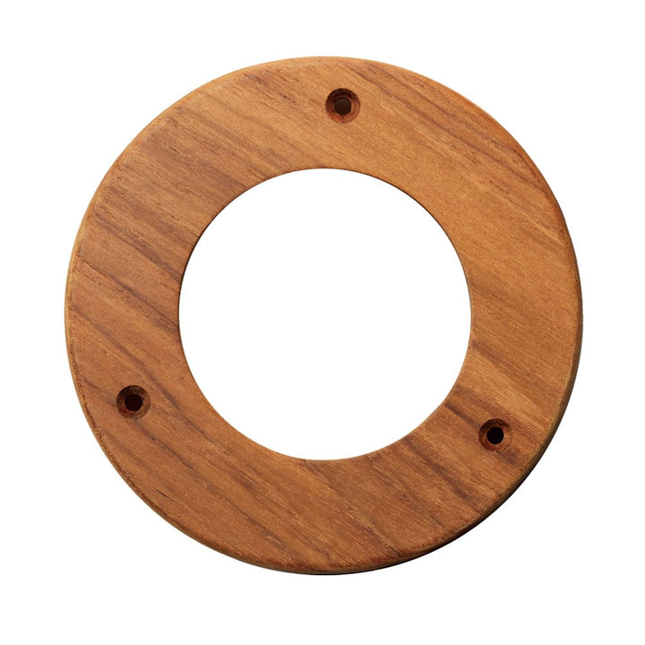 Whitecap Whitecap Teak Trim Ring - 4" Inner Diameter Opening Marine Hardware
