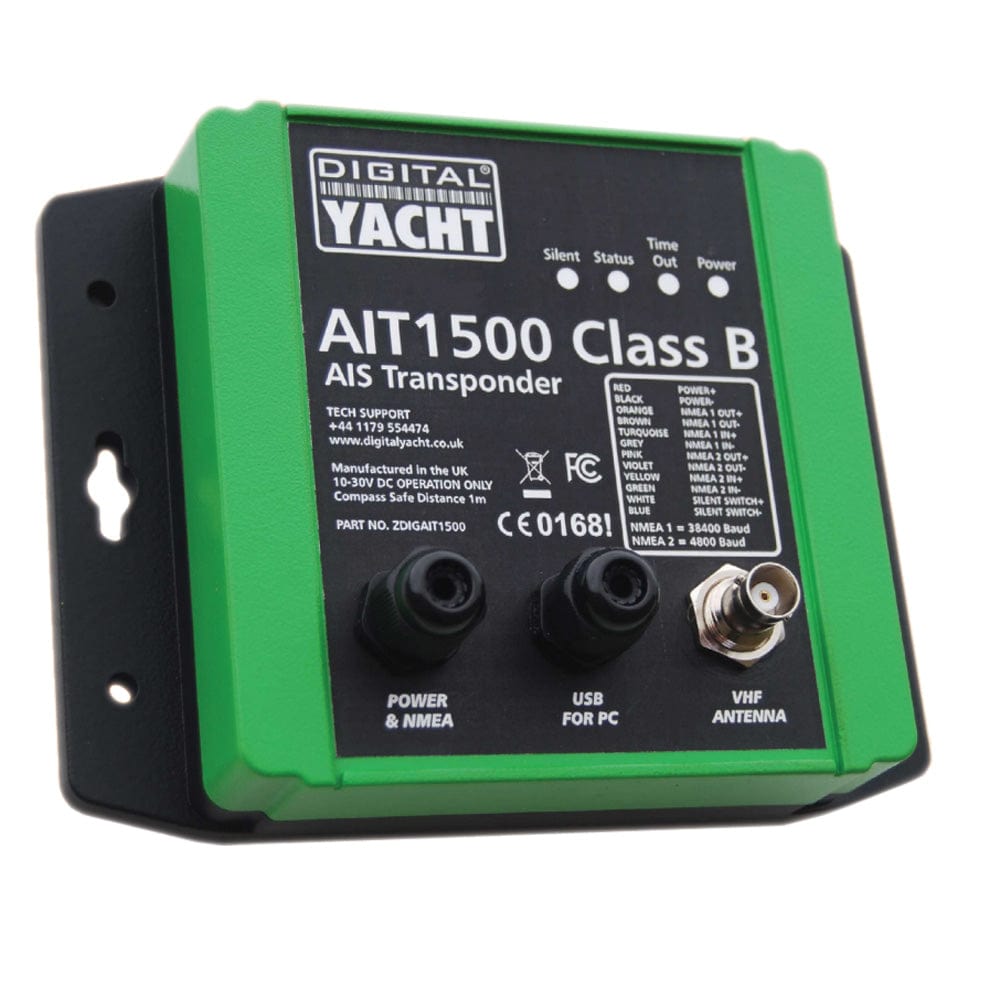 Digital Yacht Digital Yacht AIT1500 Class B AIS Transponder w/Built-In GPS Marine Navigation & Instruments