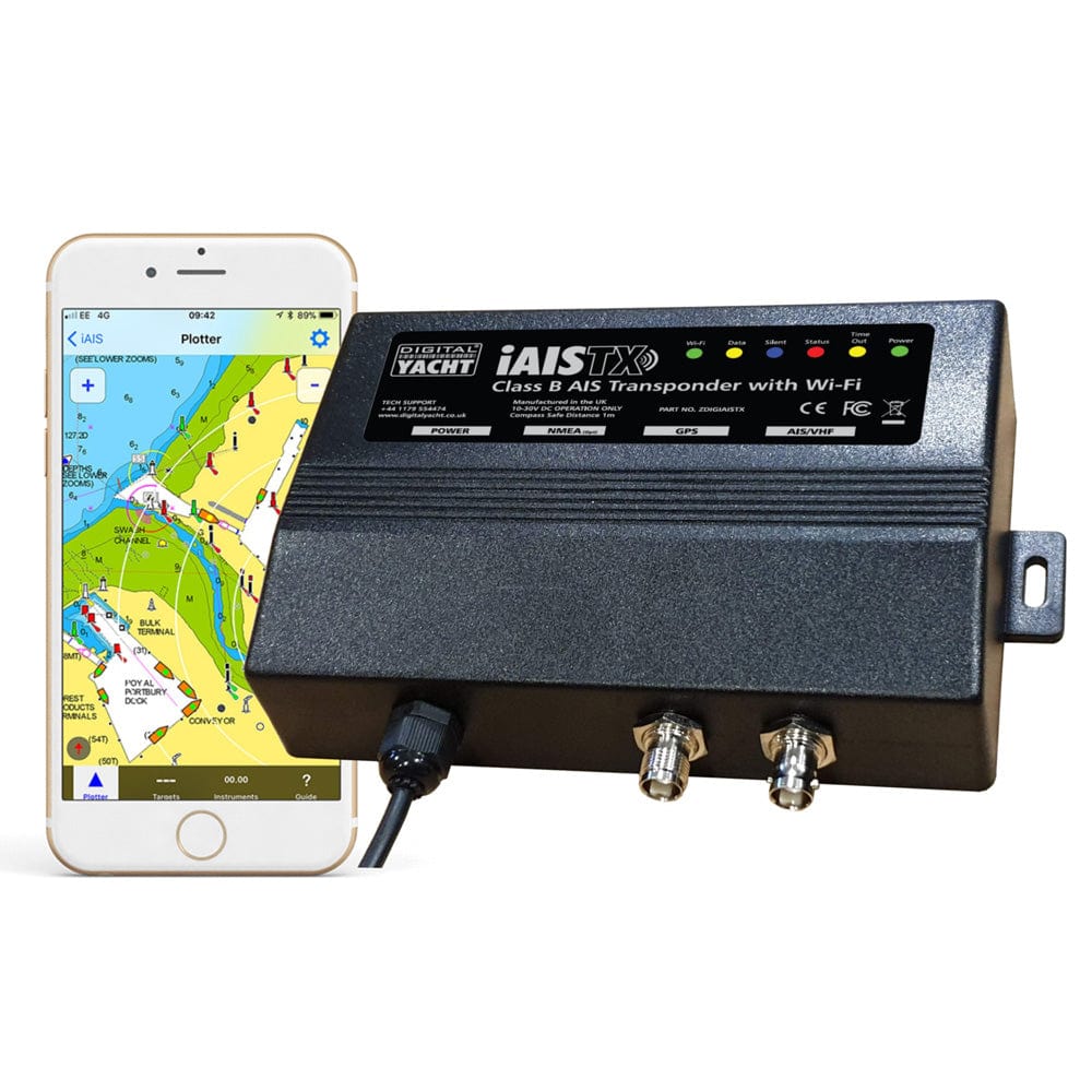 Digital Yacht Digital Yacht iAISTX Plus Class B Wireless & NMEA 2000 Transponder Marine Navigation & Instruments