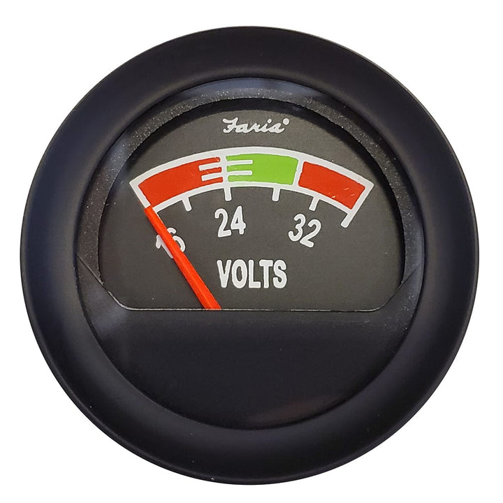 Faria Beede Instruments Faria 2" Voltmeter (16-36V) Marine Navigation & Instruments