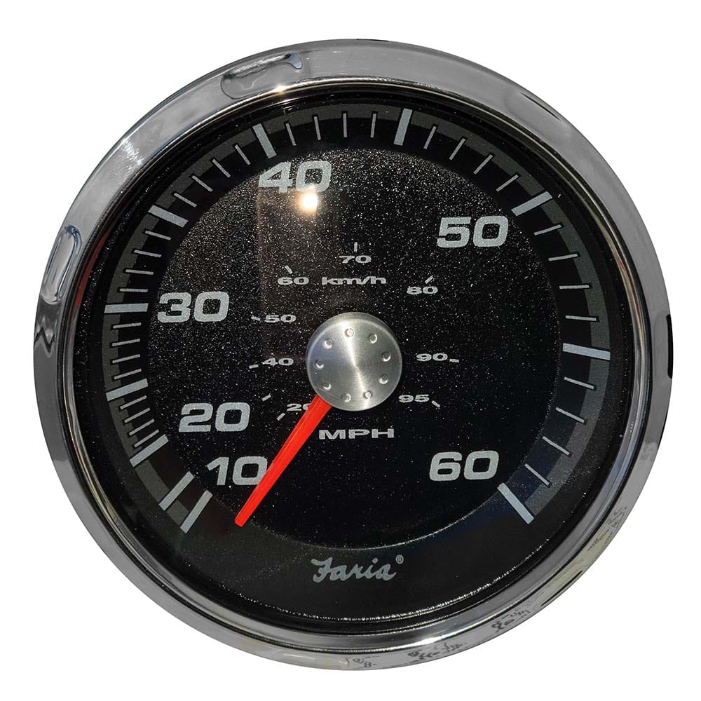 Faria Beede Instruments Faria 4" Speedometer - Atlantis Style Marine Navigation & Instruments