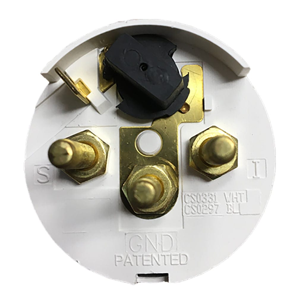Faria Beede Instruments Faria Chesapeake White SS 2" Water Temperature Gauge - Metric (40 to 120°C) Marine Navigation & Instruments