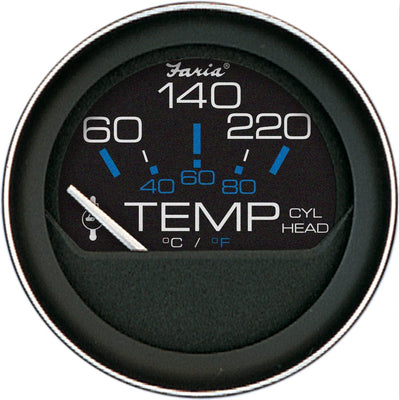 Faria Beede Instruments Faria Coral 2" Cylinder Head Temperature Gauge (60-120° F) w/Sender Marine Navigation & Instruments