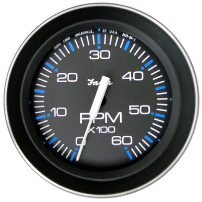 Faria Beede Instruments Faria Coral 4" Tachometer 6000 RPM (Gas) (Inboard and I/O) Marine Navigation & Instruments