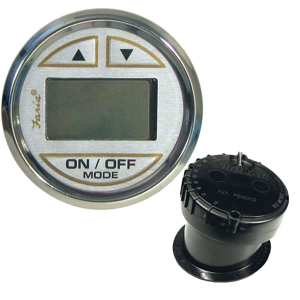 Faria Beede Instruments Faria Kronos 2" Depth Sounder w/In-Hull Transducer Marine Navigation & Instruments