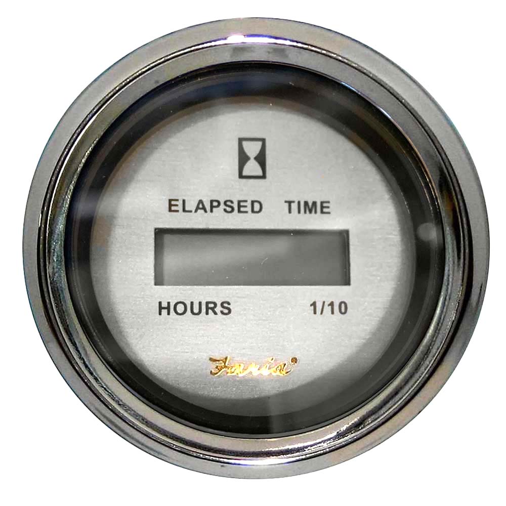 Faria Beede Instruments Faria Kronos 2" Hourmeter - Digital Marine Navigation & Instruments