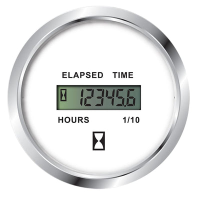 Faria Beede Instruments Faria Newport SS 2" Digital Hourmeter Marine Navigation & Instruments