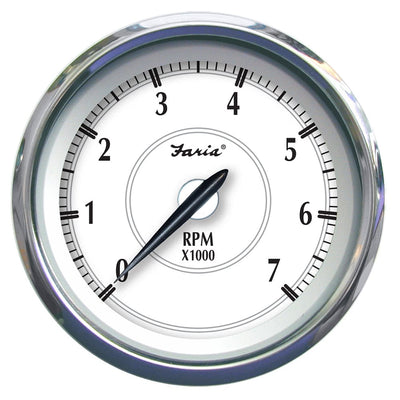 Faria Beede Instruments Faria Newport SS 4" Tachometer f/Gas Outboard - 7000 RPM Marine Navigation & Instruments