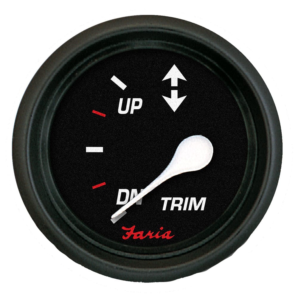 Faria Beede Instruments Faria Professional Red 2" Trim Gauge f/Cobra/Volvo Marine Navigation & Instruments