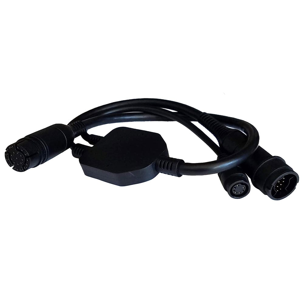 Raymarine Raymarine Adapter Cable 25-Pin to 25-Pin & 7-Pin - Y-Cable to RealVision & Embedded 600W Airmar TD to Axiom RV Marine Navigation & Instruments