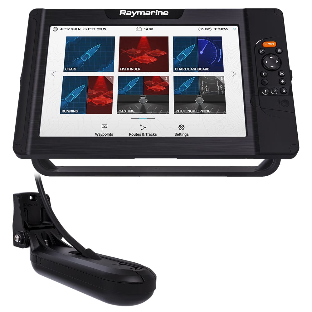 Raymarine Raymarine Element™ 12 HV Combo w/HV-100 Transducer & Nav+ US & Canada Chart Marine Navigation & Instruments