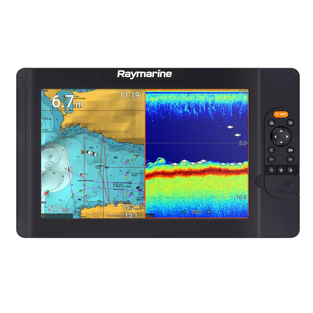 Raymarine Raymarine Element 12 S Combo High CHIRP - No Transducer - No Chart Marine Navigation & Instruments