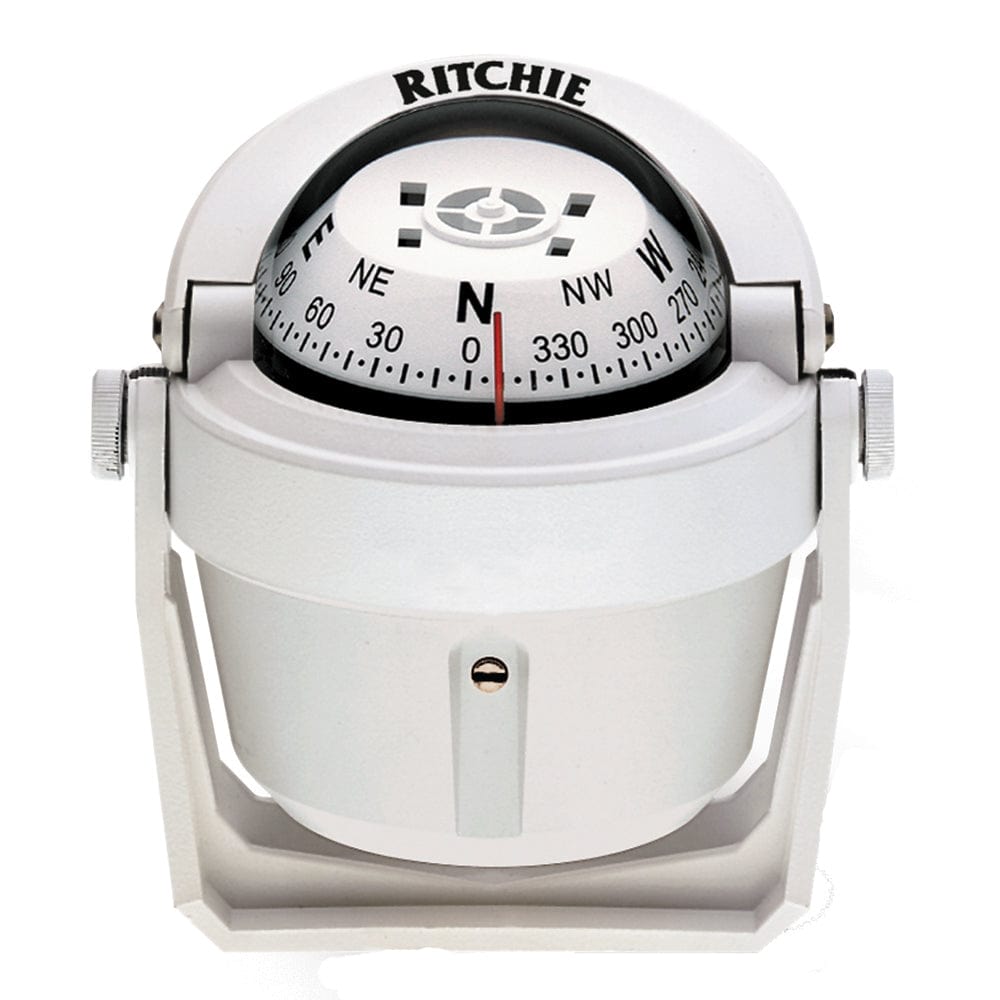 Ritchie Ritchie B-51W Explorer Compass - Bracket Mount - White Marine Navigation & Instruments