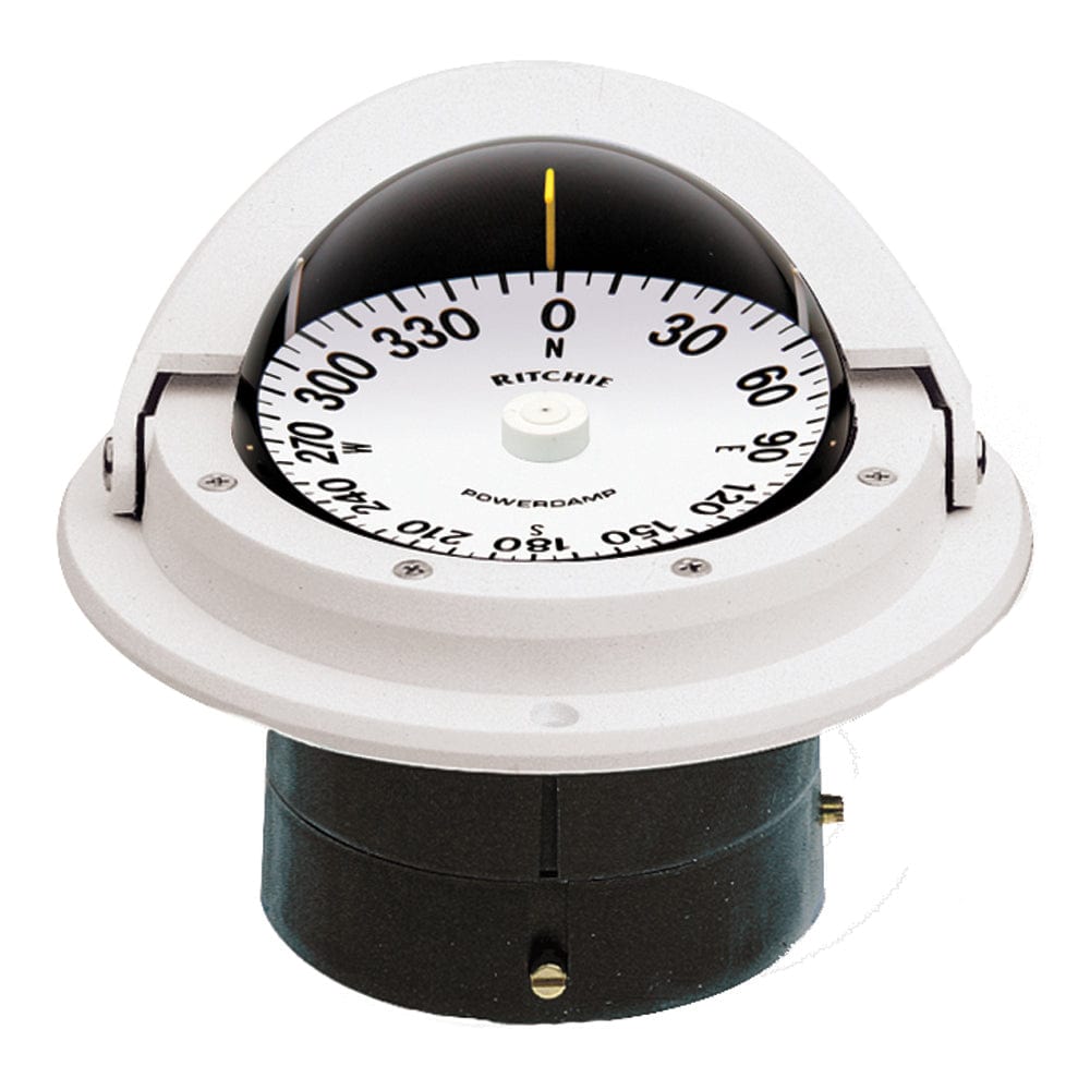 Ritchie Ritchie F-82W Voyager Compass - Flush Mount - White Marine Navigation & Instruments