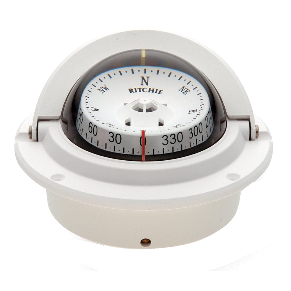 Ritchie Ritchie F-83W Voyager Compass - Flush Mount - White Marine Navigation & Instruments