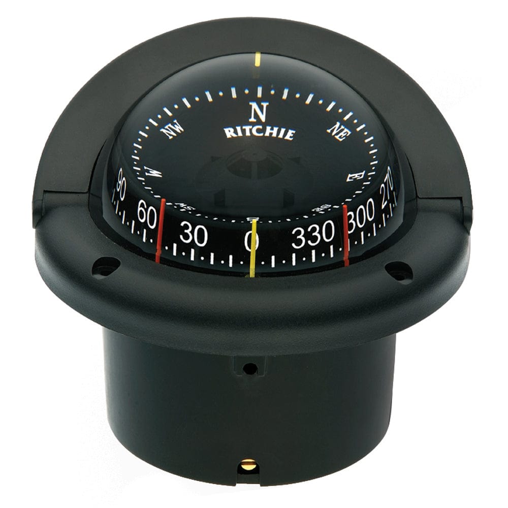 Ritchie Ritchie HF-743 Helmsman Combidial Compass - Flush Mount - Black Marine Navigation & Instruments