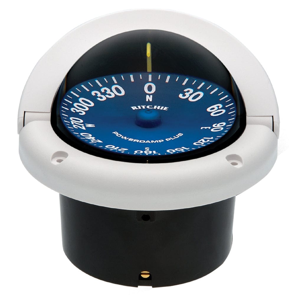 Ritchie Ritchie SS-1002W SuperSport Compass - Flush Mount - White Marine Navigation & Instruments